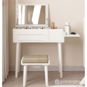 Tocador Juvenil práctico Leyla color Blanco TU MESITA
