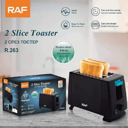Tostadora 2 Slice Raf