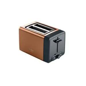 Tostadora Bosch TAT4P429 Compacta de 2 Ranuras Color Cobre