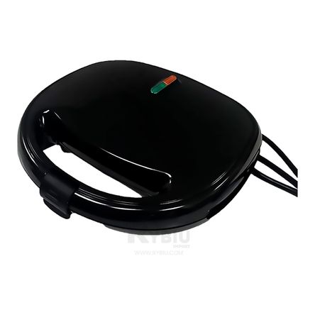 Tostadora Casera con Diseños Divertidos Negro