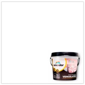 Vencelatex Mate Nuevo Blanco 1 galón
