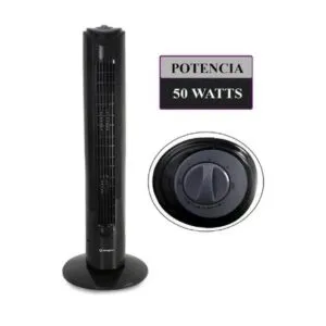 Ventilador De Torre De 3 Velocidades Imaco 50 W - Bajo Ruido