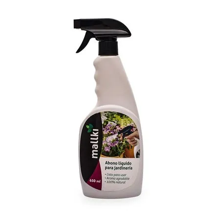 Abono líquido para jardinería Mallki 650ml