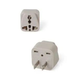 Adaptador Universal Espiga Plana 10A 250V