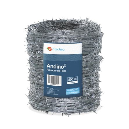 Alambre de púas Andino 200 metros