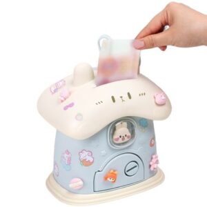 Alcancía Kawaii Conejo Celeste