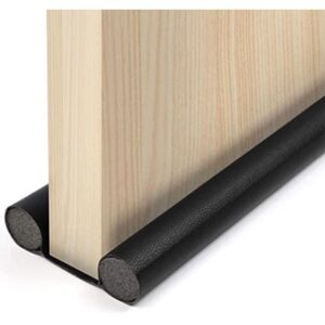 Burlete protector flexible para lluvia /Negro