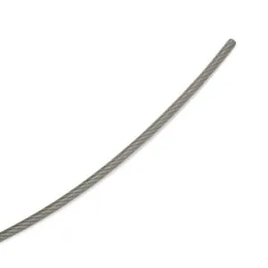 Cable de acero recubierto 3/16