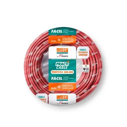 Cable Freetox-pc Nh80 450/750v 2.5mm2 Rojo