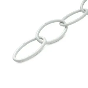 Cadena Decorativa Blanca 3mm - Venta por metro