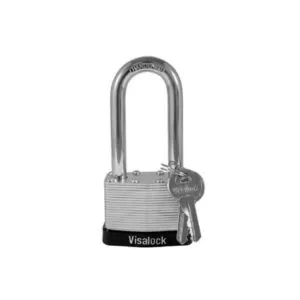 Candado Arco Largo Laminado Visalock de 50 mm