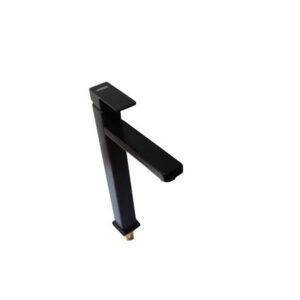 Caño 30 cm Cuadrado Negro