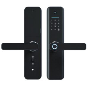 Cerradura Smart Gc Electric Gc012 Wifi Con Cámara Color Negro