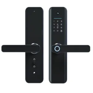 Cerradura Smart Gc Electric Gc012 Wifi Con Cámara Color Negro