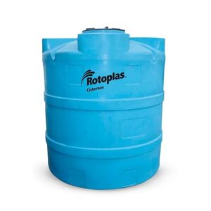 Cisterna de Agua Rotoplas 1200 litros Azul + Kit de Accesorios