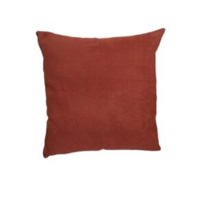 Cojín Decorativo Médano de 45x45cm Velvet Terracota