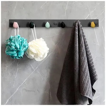 Colgador Perchero de Pared Organizador Accesorio de Baño F23 NG