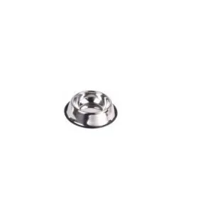 Comedero de acero inoxidable para mascotas pequeñas 15cm