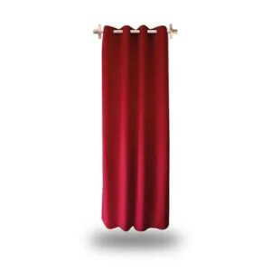 Cortina con Ojalillo de Aluminio Coralpe Premium Rojo