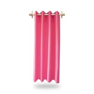 Cortina con Ojalillo de Aluminio Coralpe Rosado
