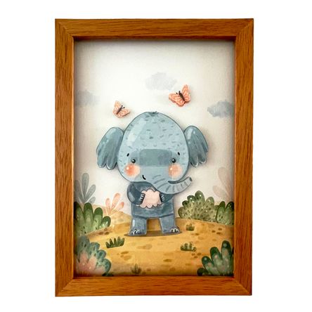 Cuadro Carrousel Kids Decor 3D Sr Trompita