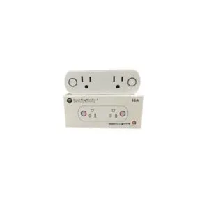 Enchufe Inteligente 2 en 1 Compatible Con ALEXA Control Por Separado