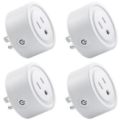 Enchufe Inteligente WiFi Madtronix Compatible con Alexa y Google Pack x 4