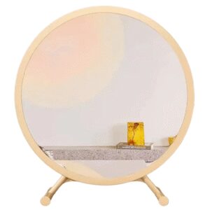 Espejo Sobre Mesa Para Dormitorio Escritorio De 30 cm Color Arena 619AR02