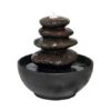 Fuente de agua con luz Piedras