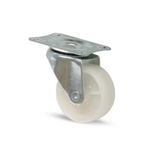 Garrucha plataforma giratoria blanca 2