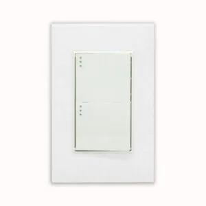 Interruptor Luxes conmutador doble color Blanco