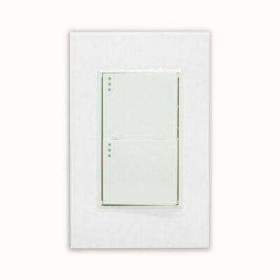 Interruptor Luxes conmutador doble color Blanco