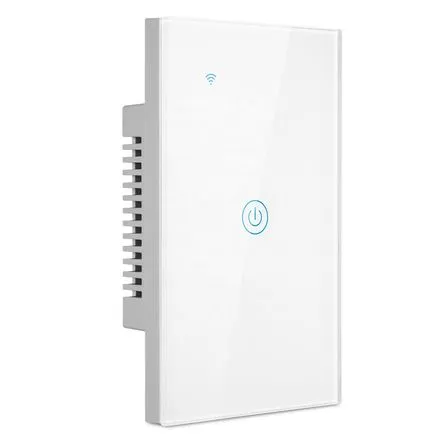 Interruptor Smart Wifi de Pared Madtronix de 1 Toma Compatible con Alexa y Google