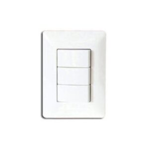 Interruptor Triple Unipolar Bm1301 Opalux