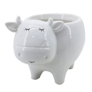 Maceta cerámica Vaca