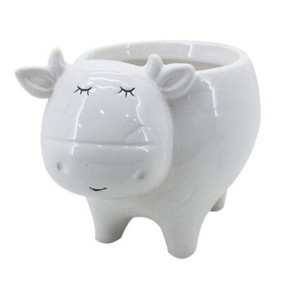 Maceta cerámica Vaca