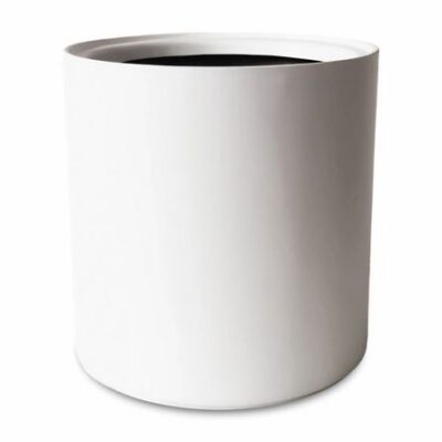 Maceta Cylinder Blanco 30x30cm