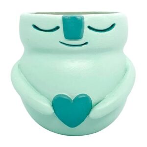 Maceta Lamatita.store Cardio Verde Claro