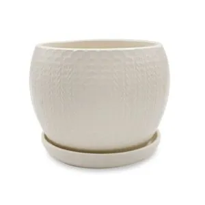 Maceta Mikan Blanca 14.3×10.7cm