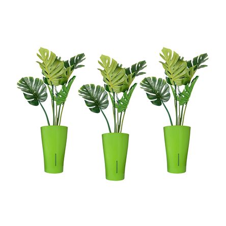 Macetero autorregable x 3 unidades