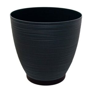 Macetero Deco Rustik Mediano Grafito Pica