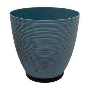 Macetero Deco Rustik Mediano Gris Claro Pica