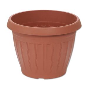 Macetero labrado grande Terracota