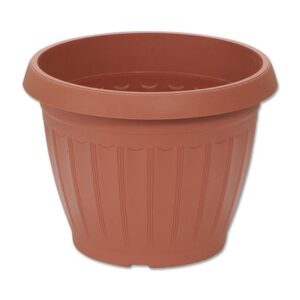Macetero labrado mediano Terracota