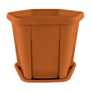 Macetero Mediano Café Cedro Pica