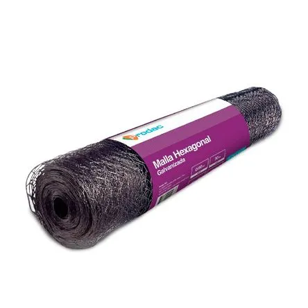 Malla hexagonal 3/4 de acero galvanizado - Venta por metro