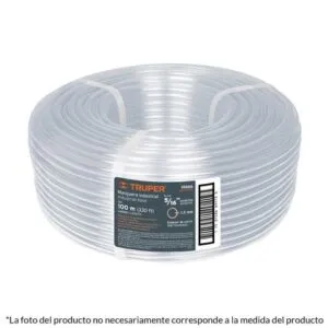 Manguera de nivel 5/16 rollo por 100 metros Truper 19861