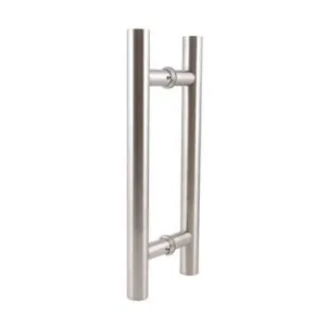 Manillón para vidrio Tipo H Acero Inox 20x300mm