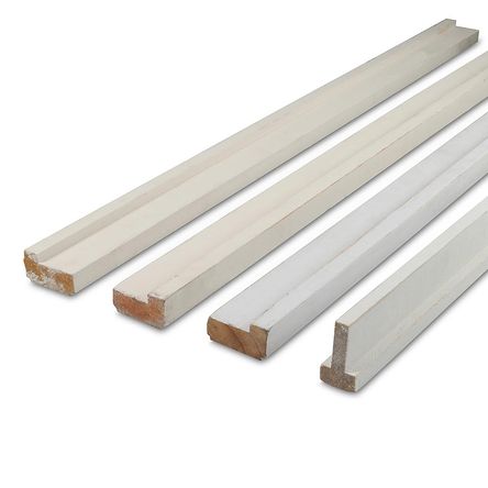 Marco de madera pre acabado 32x60x2.72