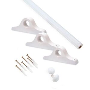 Pack cortinero Madera 250cm